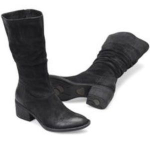 Born Currie mid calf boots